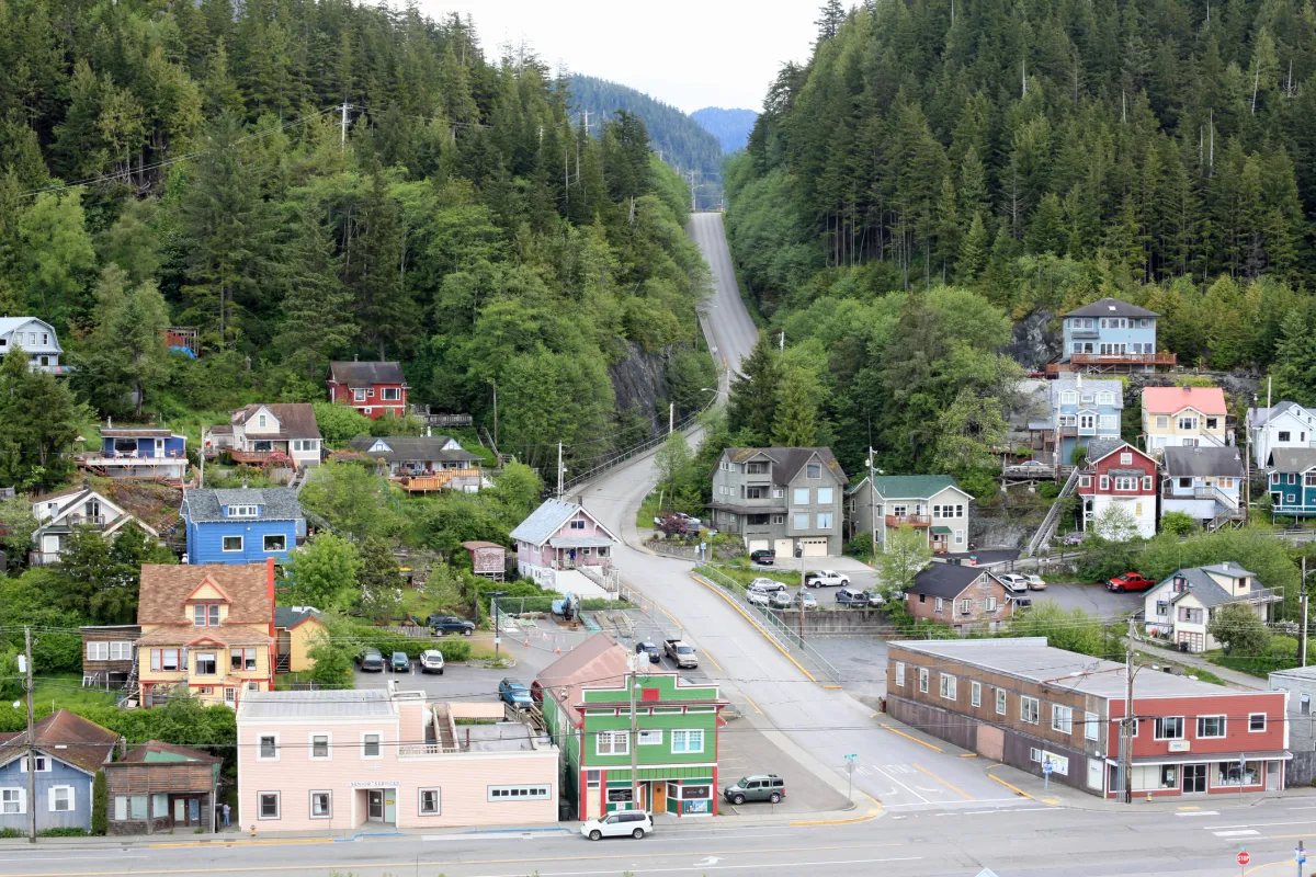 Homes in Ketchikan, Alaska