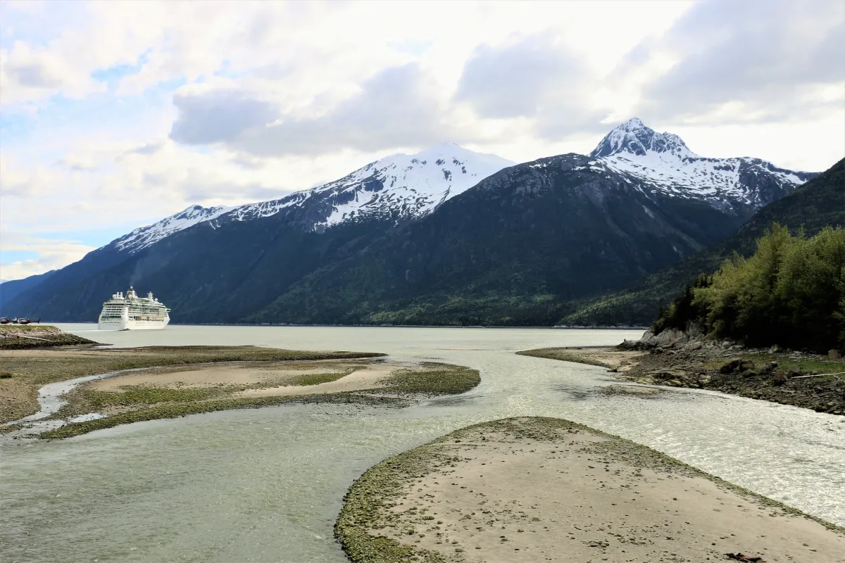 Skagway as seen from Chilkoot trail