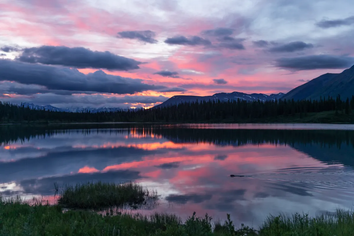 Sunset Sky in Alaska