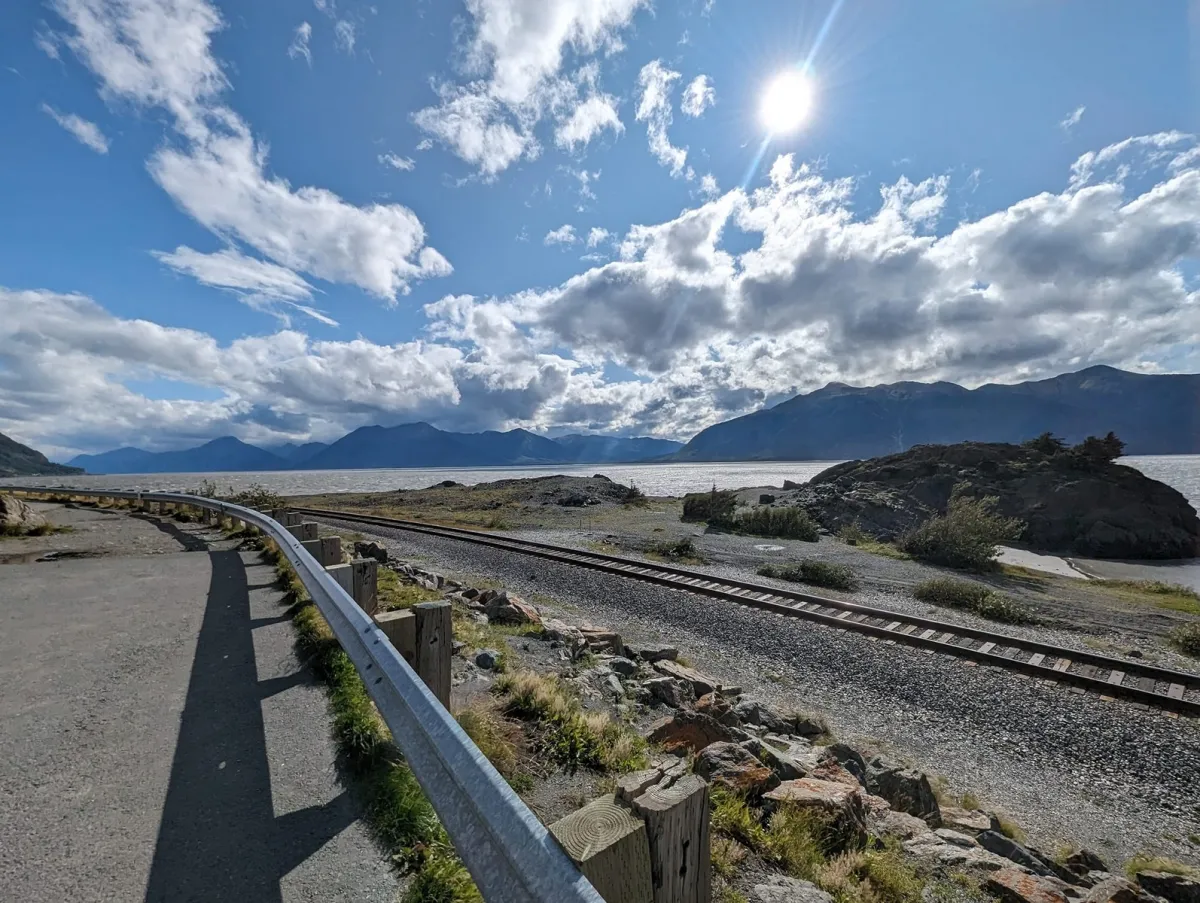 Drive along Turnagain Arm