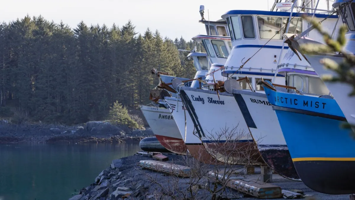 Fishing boats in Kodiak