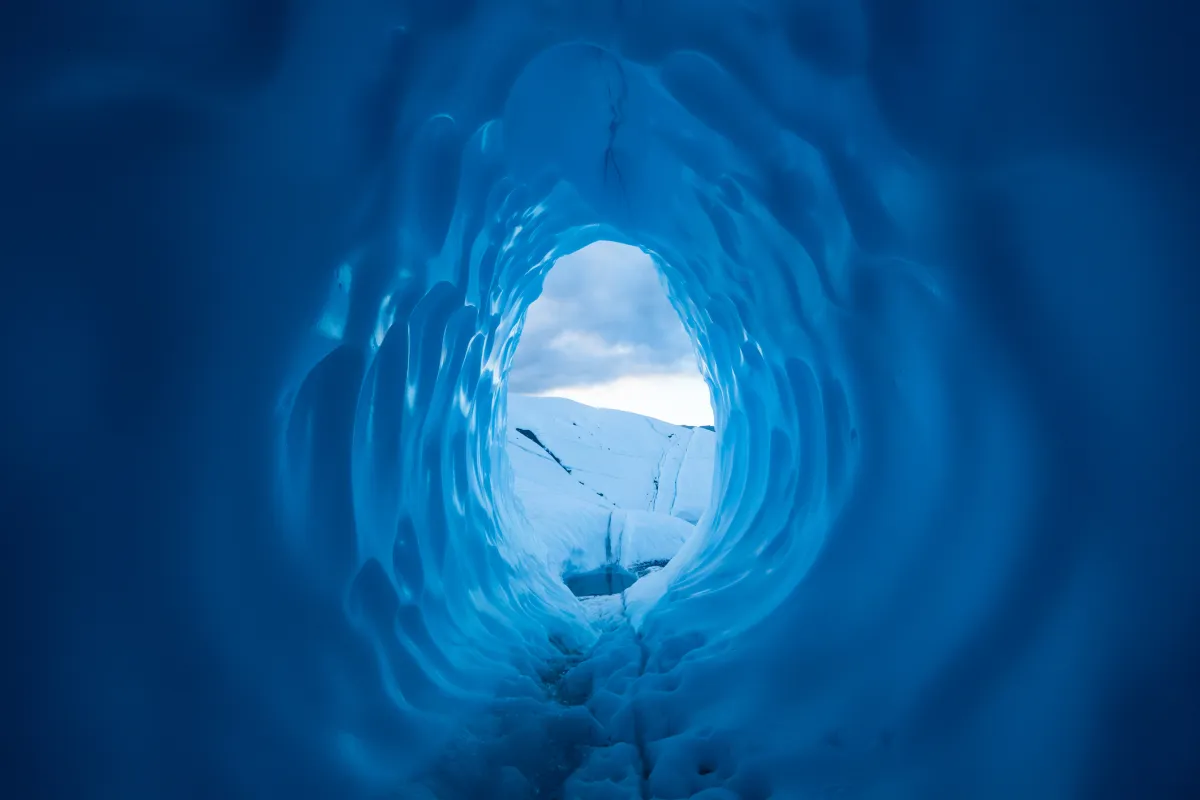 Matanuska glacier ice cave