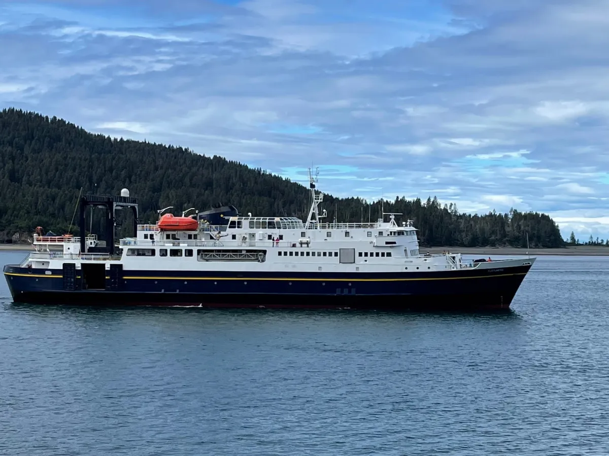 Alaska Ferry -- Tusky Vessel