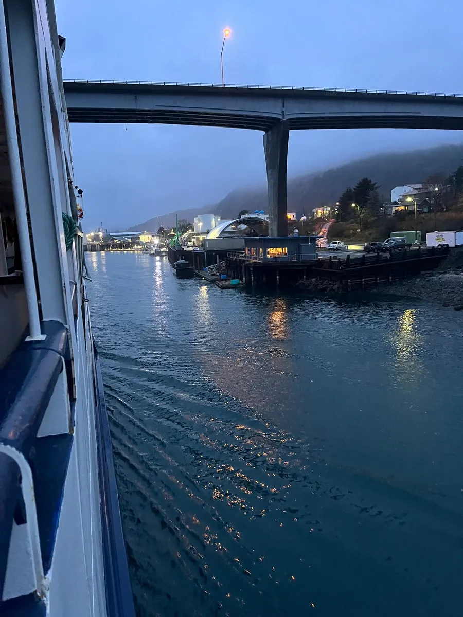 Coming into Kodiak on Tusky