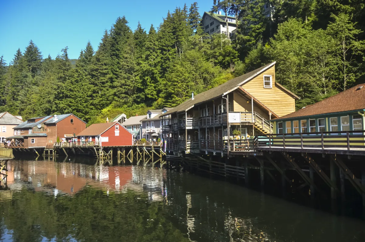 ALASKA CREEK STREET KETCHIKAN