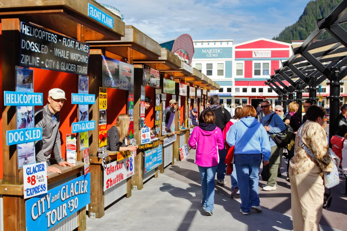 Juneau Cruise Tour Vendors