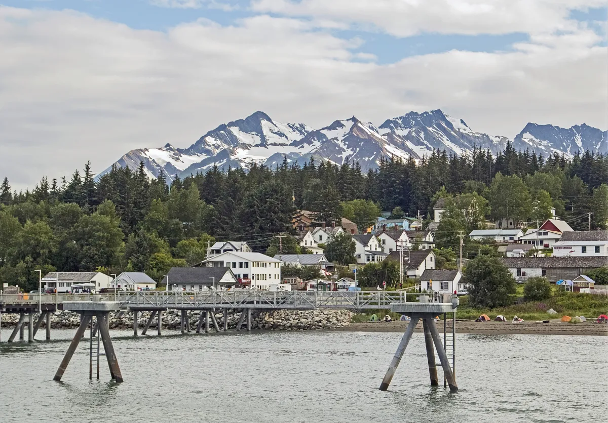 Landscape near Haines, Alaska