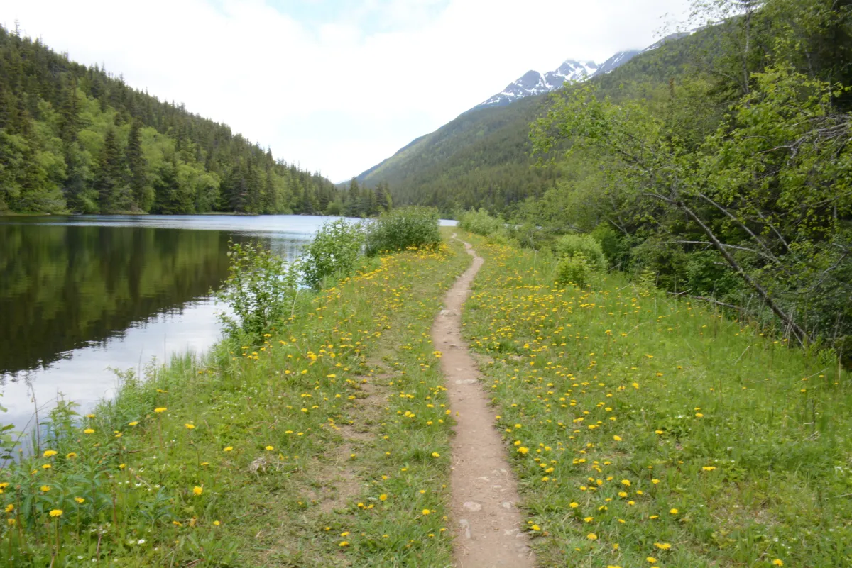 Lower Dewey Lake trail