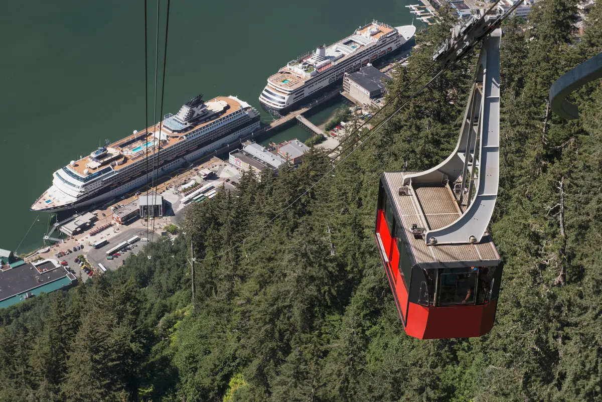 Red Cable Car 
