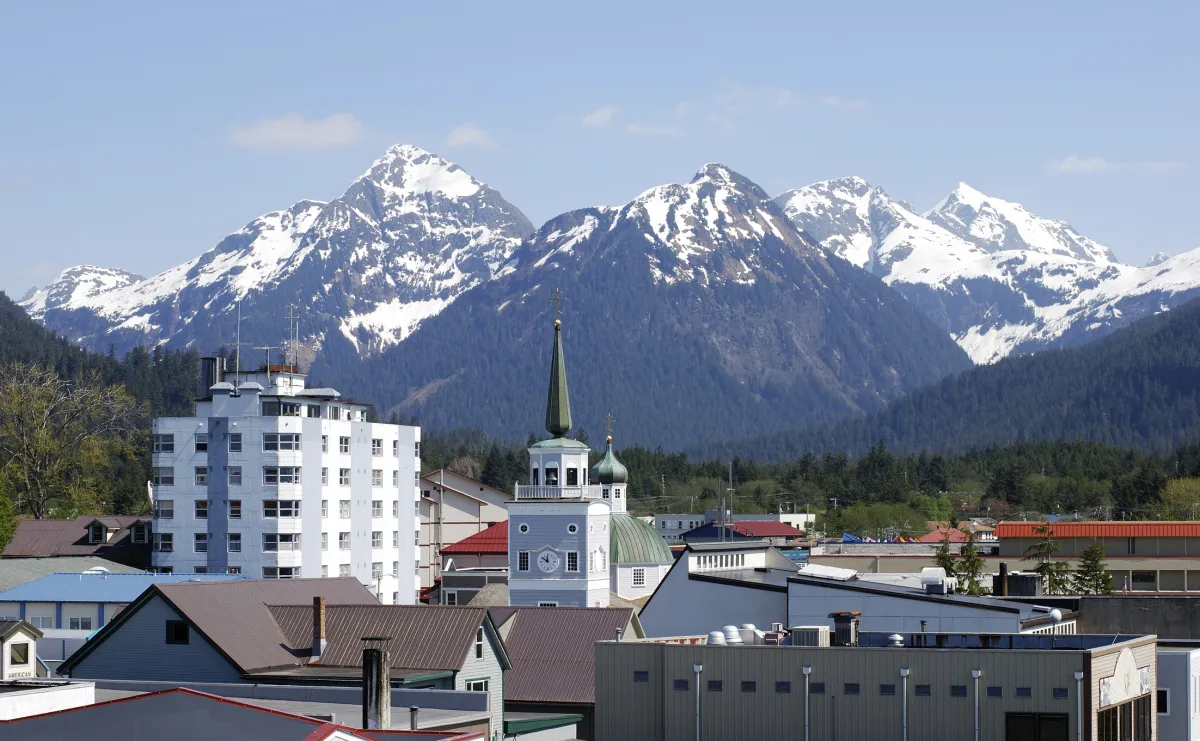 Sitka downtown, Alaska