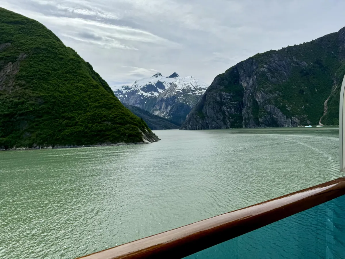 Alaska cruise balcony