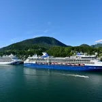 cruise ships docked in Ketchikan